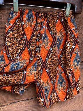 Leopard Paisley Shorts